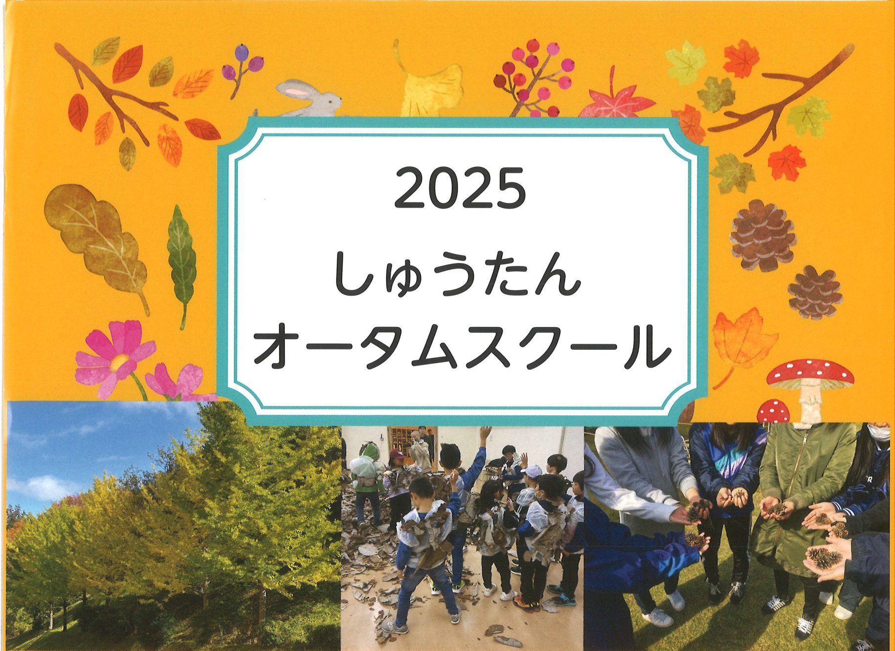 2025年しゅうたんオータムスクールの開催について | 修紅短期大学